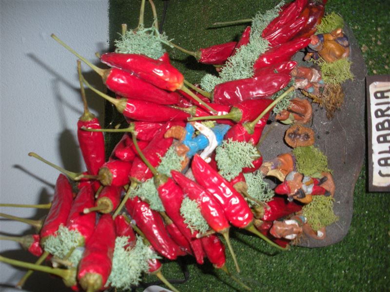 presepe peperoncini veri di calabria